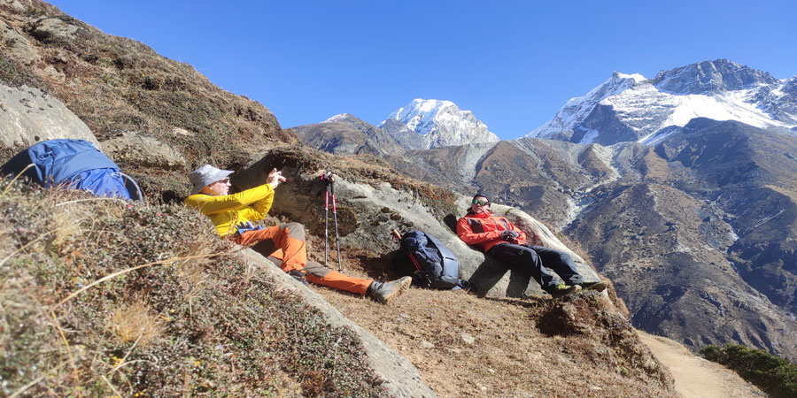 Everest two passes trekking