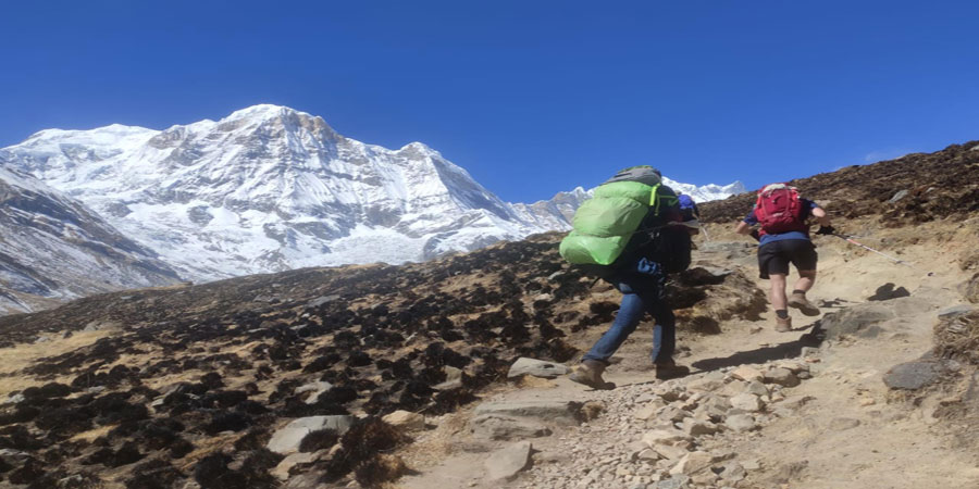No longer allowed to trekking in Nepal without a guide.