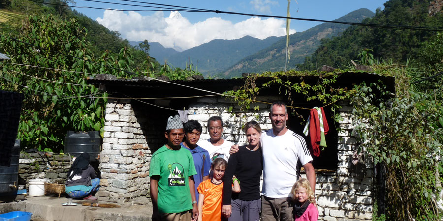 Family Trekking in Nepal