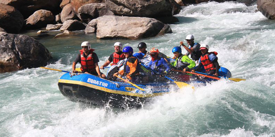 Rafting in Nepal