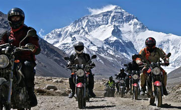 Tibet Motor biking tour