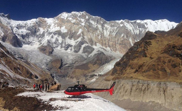 Annapurna base camp Helicopter tour