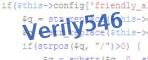 verification code