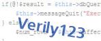 verification code