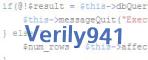 verification code