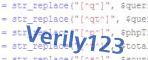 verification code